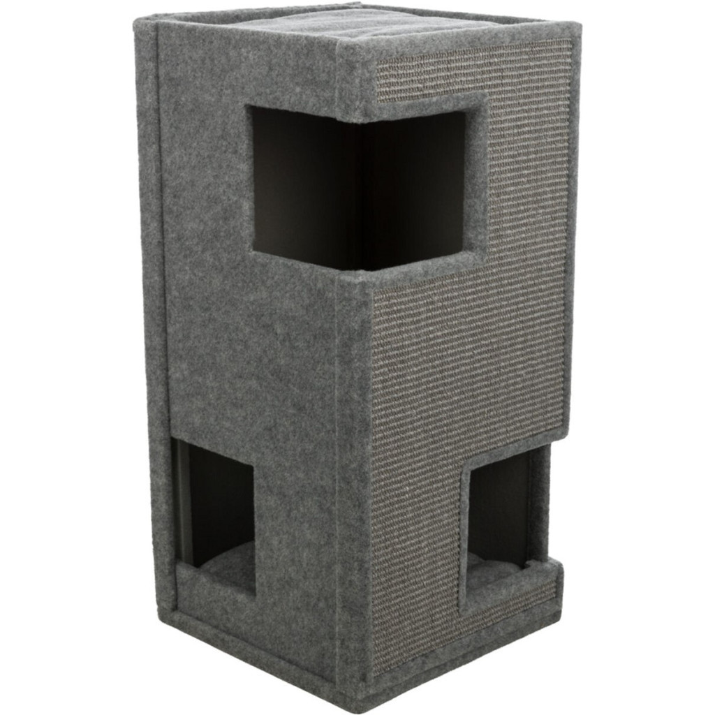 Дряпка (кігтеточка) для котів Trixie Gabriel Башта 38х38х78 см сіра (4011905449883) - изображение 1