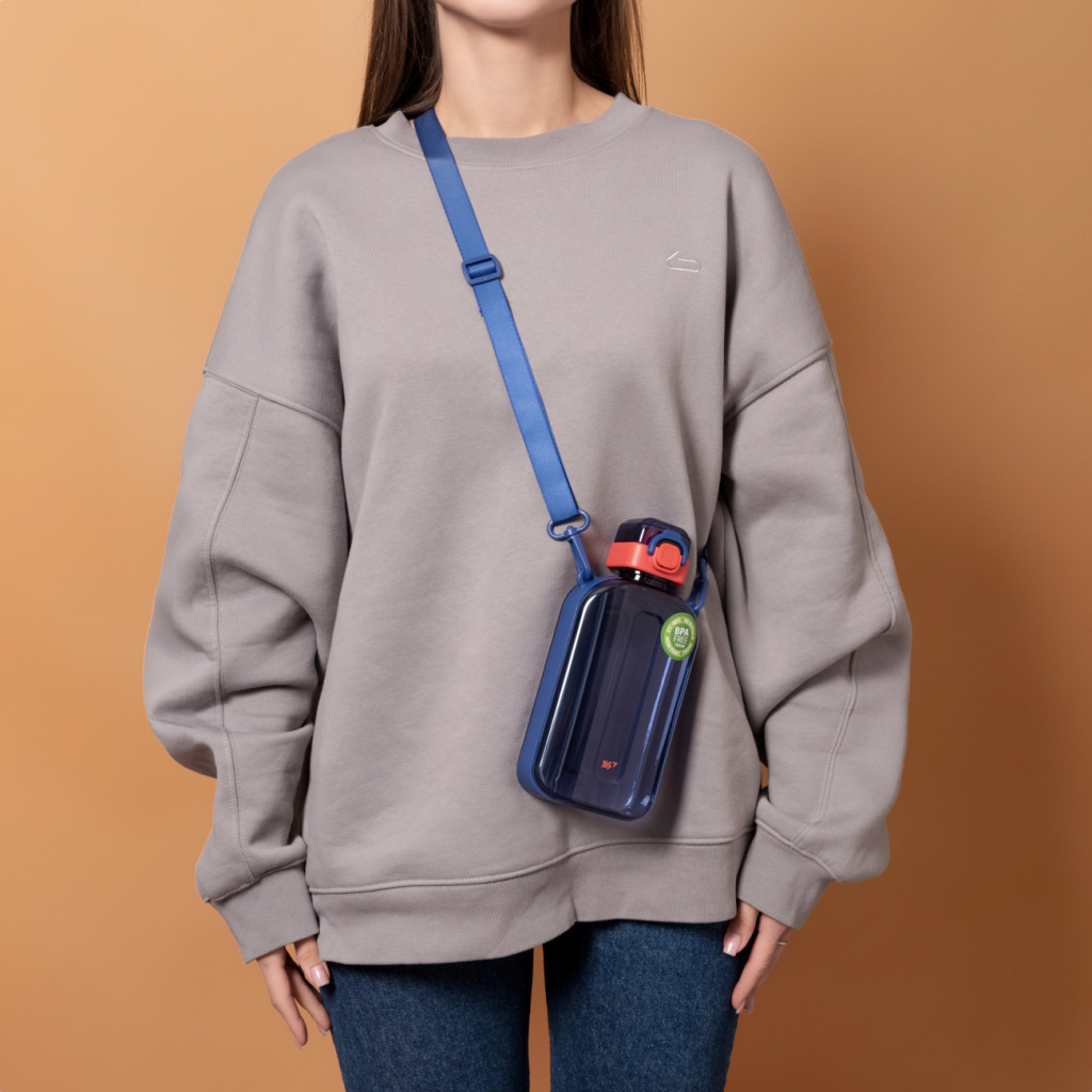 Поїльник-непроливайка Yes Fusion 750 мл, блакитна (708197) - зображення 8