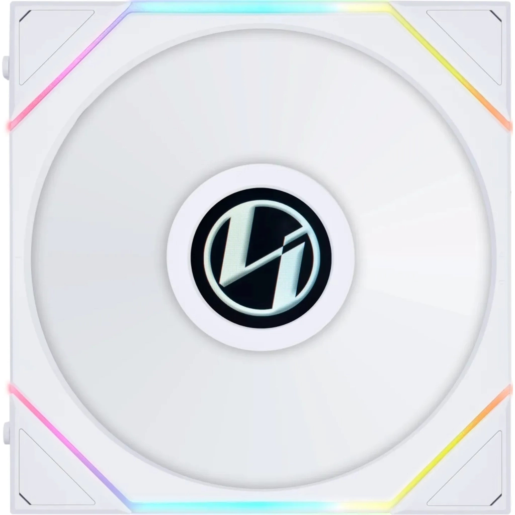 Кулер до корпусу Lian Li Reverse TL LCD 120-3, White (G99.12RTLLCD3W.00) - зображення 4