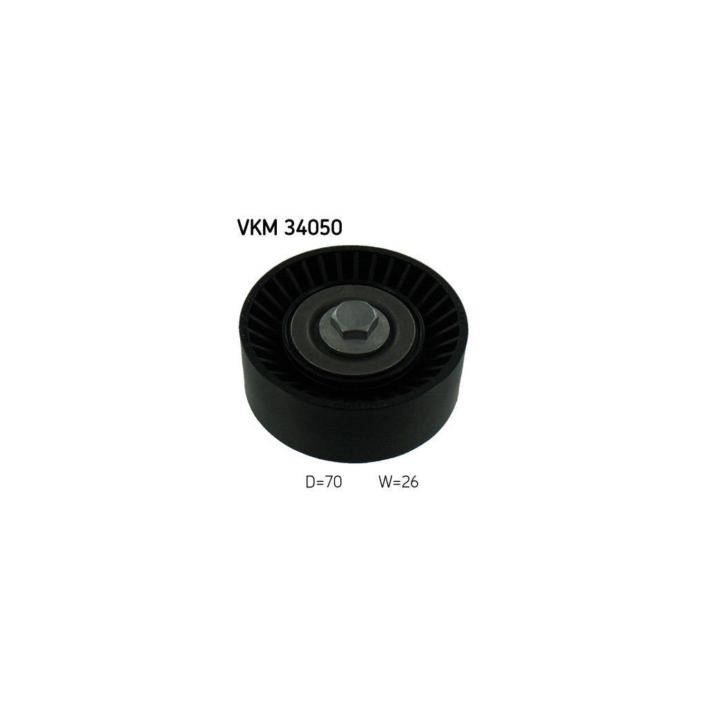 Ролик натягувача ременя SKF VKM 34050 - зображення 1