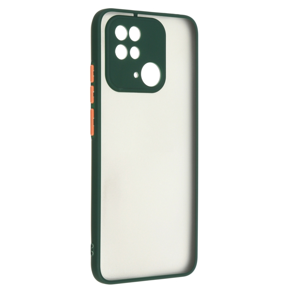 Чохол до мобільного телефона Armorstandart Frosted Matte Xiaomi Redmi 10C Dark Green (ARM66734) - зображення 1