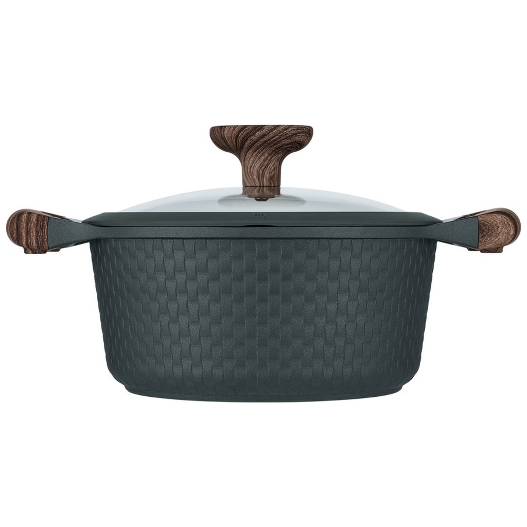 Каструля Resto Ran чорна 20 см 2.4 л (93901) - зображення 3