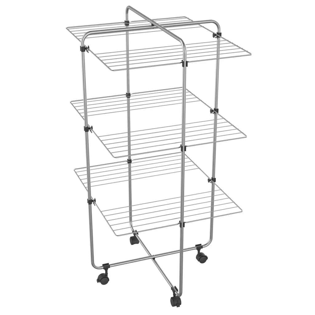 Сушарка для білизни Casa Si Viper 4 Grey Підлогова (CS92117G08) (DAS302374) - зображення 1