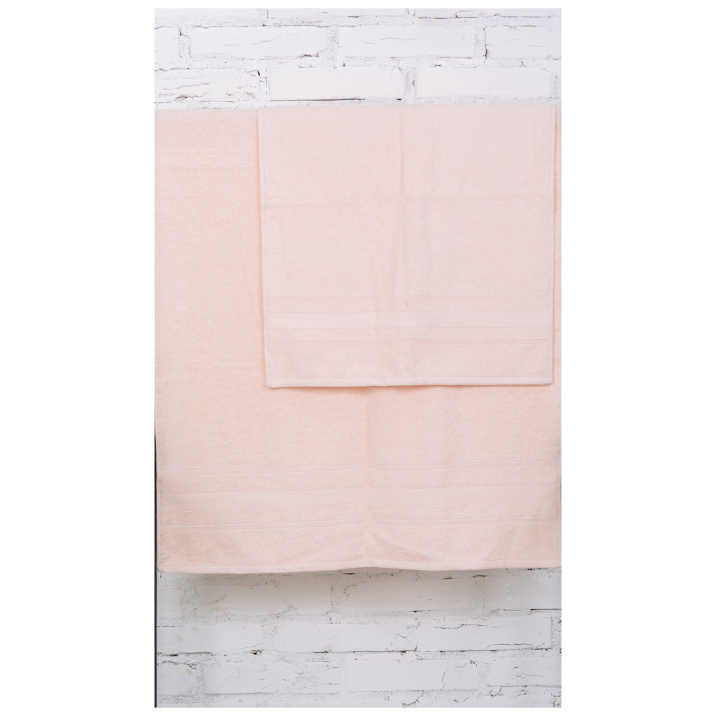 Рушник MirSon набір банний 5010 SoftNess Peach 50x90, 70x140 (2200003183023) - зображення 2