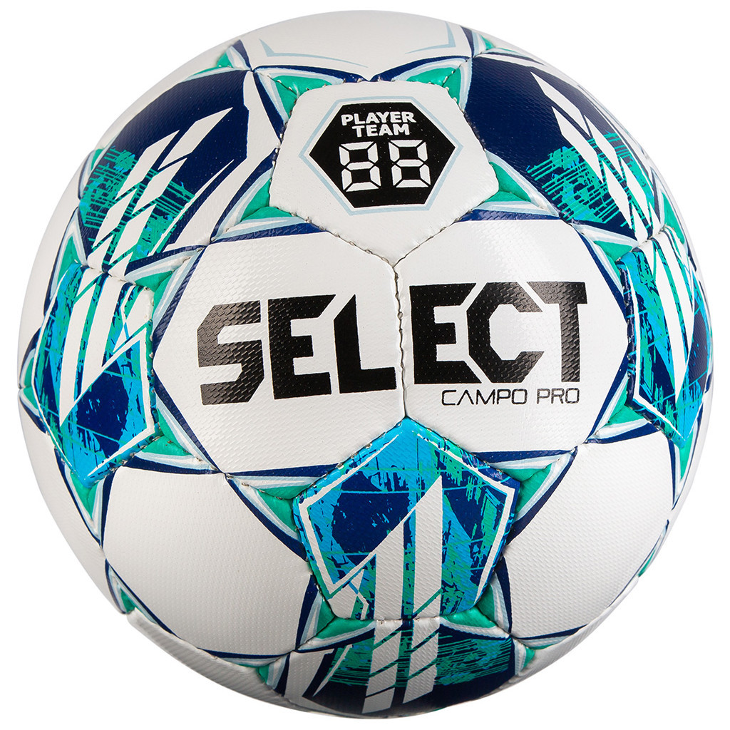 М'яч футбольний Select FB Campo PRO v23 біло-зелений Уні 4 (5703543312931) - зображення 1