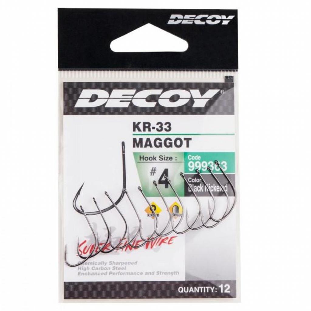 Гачок Decoy KR-33 Maggot 04 (12 шт/уп) (1562.05.44) - изображение 2