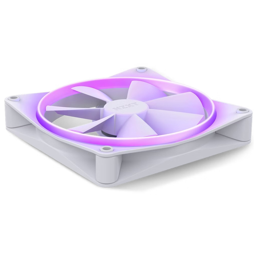Кулер до корпусу NZXT F140RGB - 140mm RGB Fans - Single (White (RF-R14SF-W1) - зображення 3
