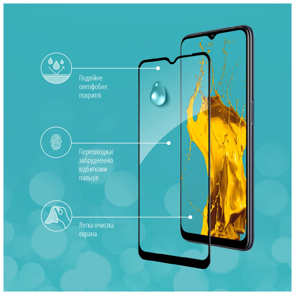 Скло захисне Piko Full Glue Oppo A55 5G (1283126522123) - зображення 5