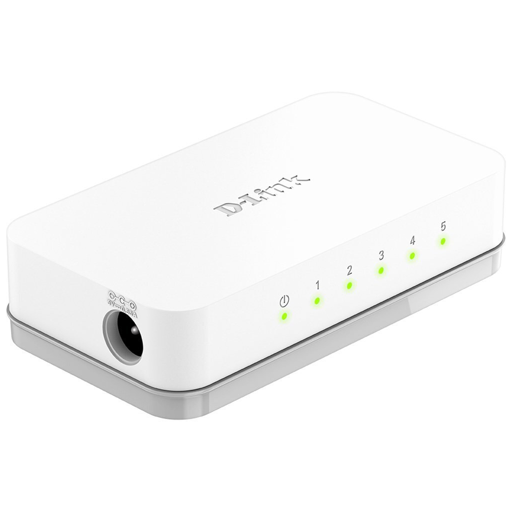 Комутатор мережевий D-Link GO-SW-5E/E - зображення 2