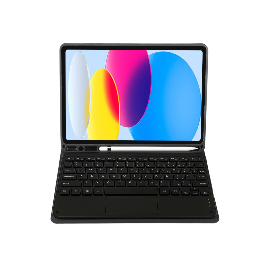 Чохол до планшета BeCover Keyboard+TouchPad Apple iPad 10.9" 2022 Black (712375) - зображення 4