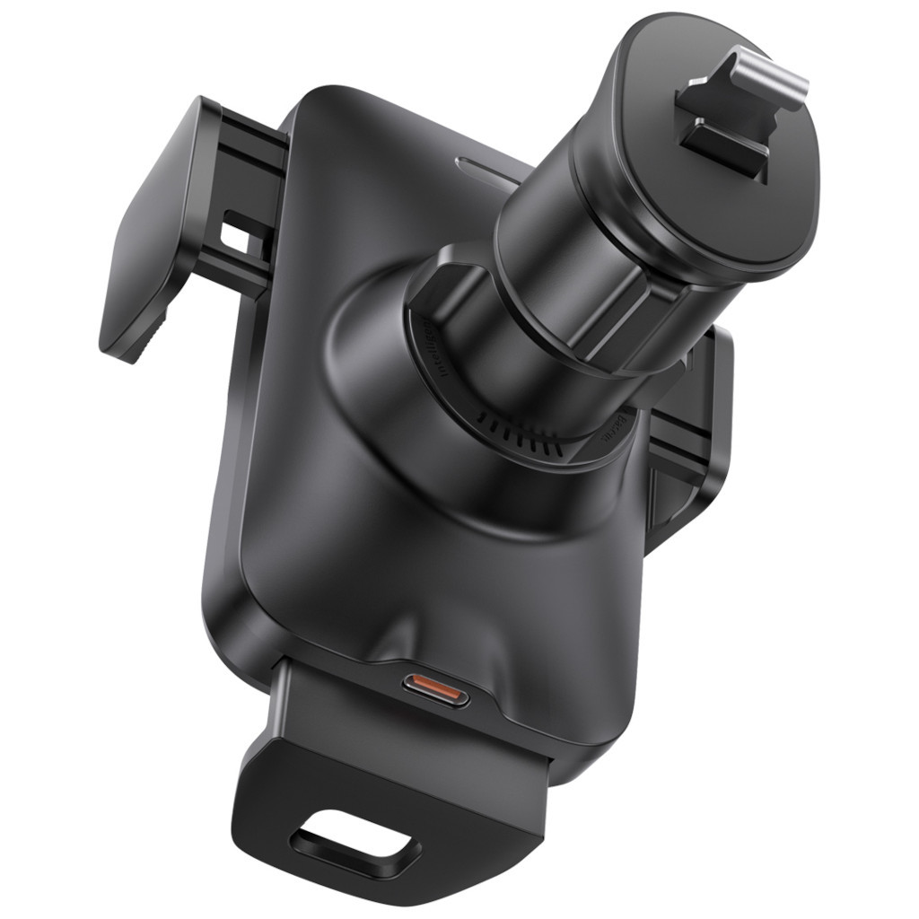 Універсальний автотримач Baseus Wireless Charge QI 15W (CGZX000001) - зображення 4