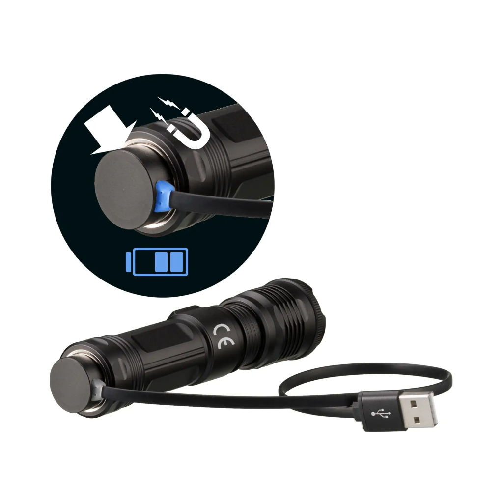 Ліхтар National Geographic Iluminos Led Zoom Flashlight 1000 (930143) - зображення 3