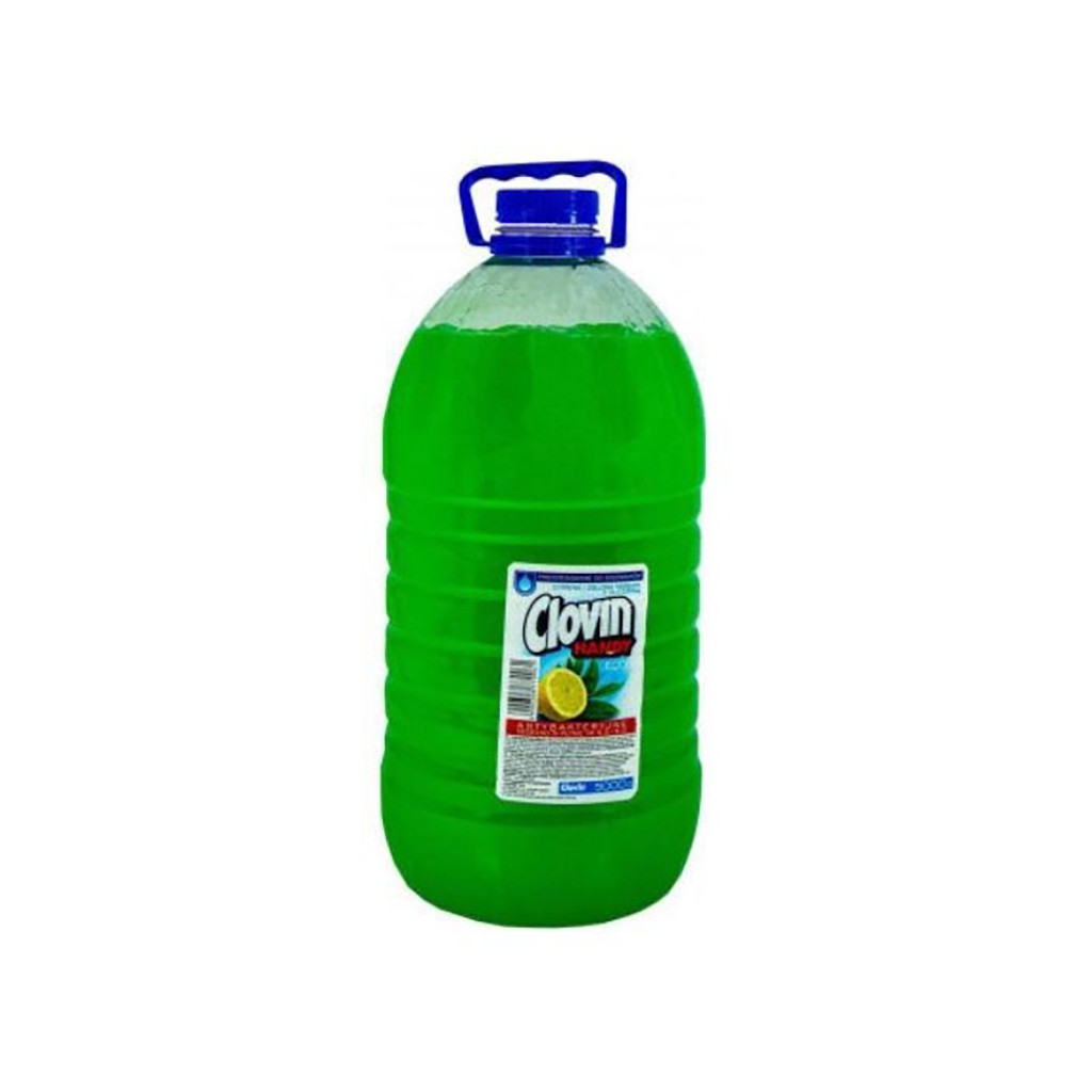 Рідке мило Clovin Handy Cytryna i Zielona Herbata з Гліцеріном 5 л (5900308770061) - зображення 1