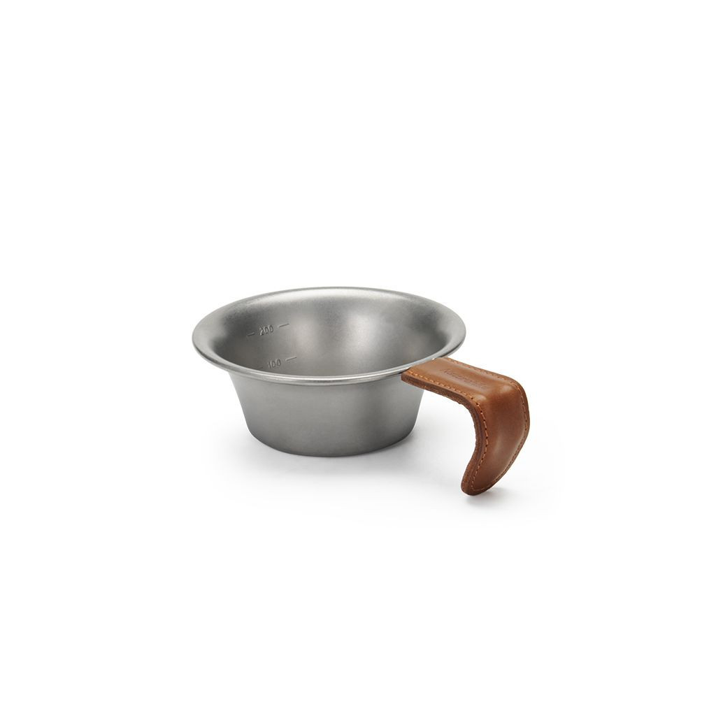 Чашка туристична Naturehike NH21SJ002 з дерев'яною ручкою нержавіюча сталь (6927595785751) - зображення 1