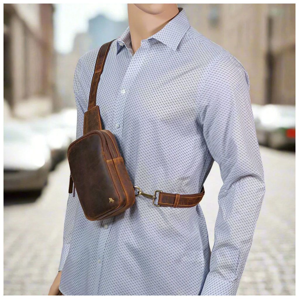 Сумка Visconti S42 Jamie Hunter Tan (S42 OIL TAN) - зображення 8