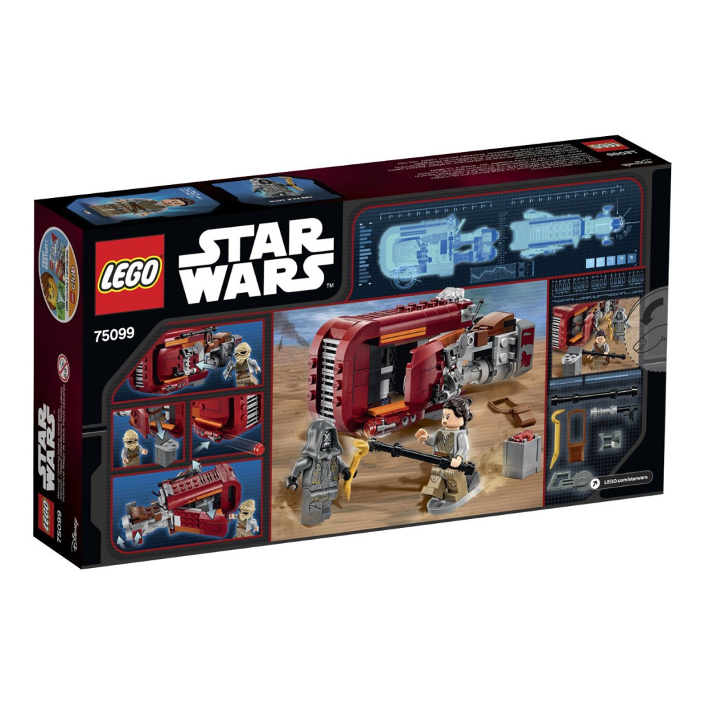 Конструктор LEGO Star Wars Спідер Рей (75099) - зображення 12