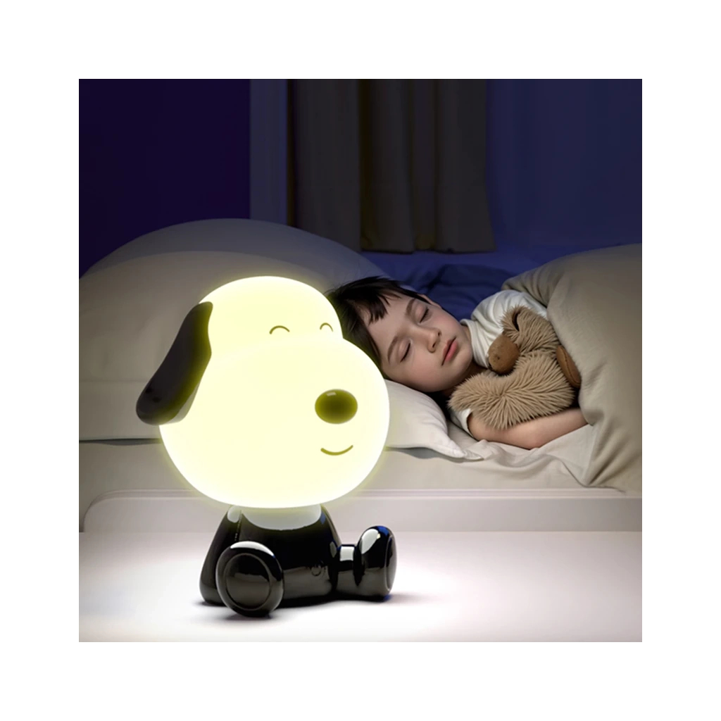 Нічник Kite Світильник LED з акумулятором Doggy, чорно-білий (K24-491-3-4) - зображення 5