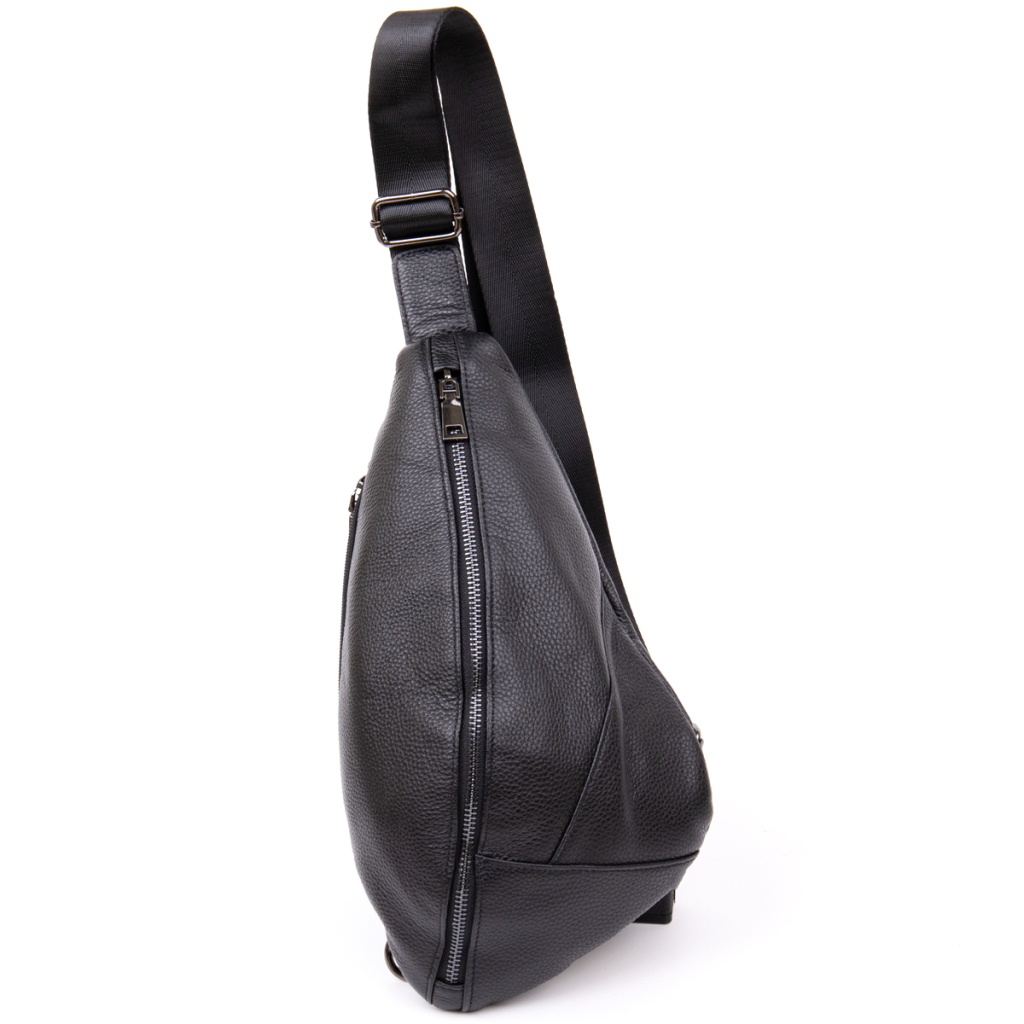 Сумка Vintage Флотар через плече Чорна (20444) - зображення 1