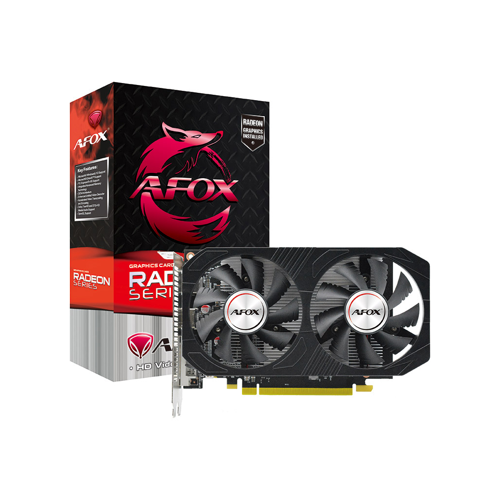 Відеокарта Radeon RX 550 8Gb Afox (AFRX550-8192D5H4-V6) - зображення 1