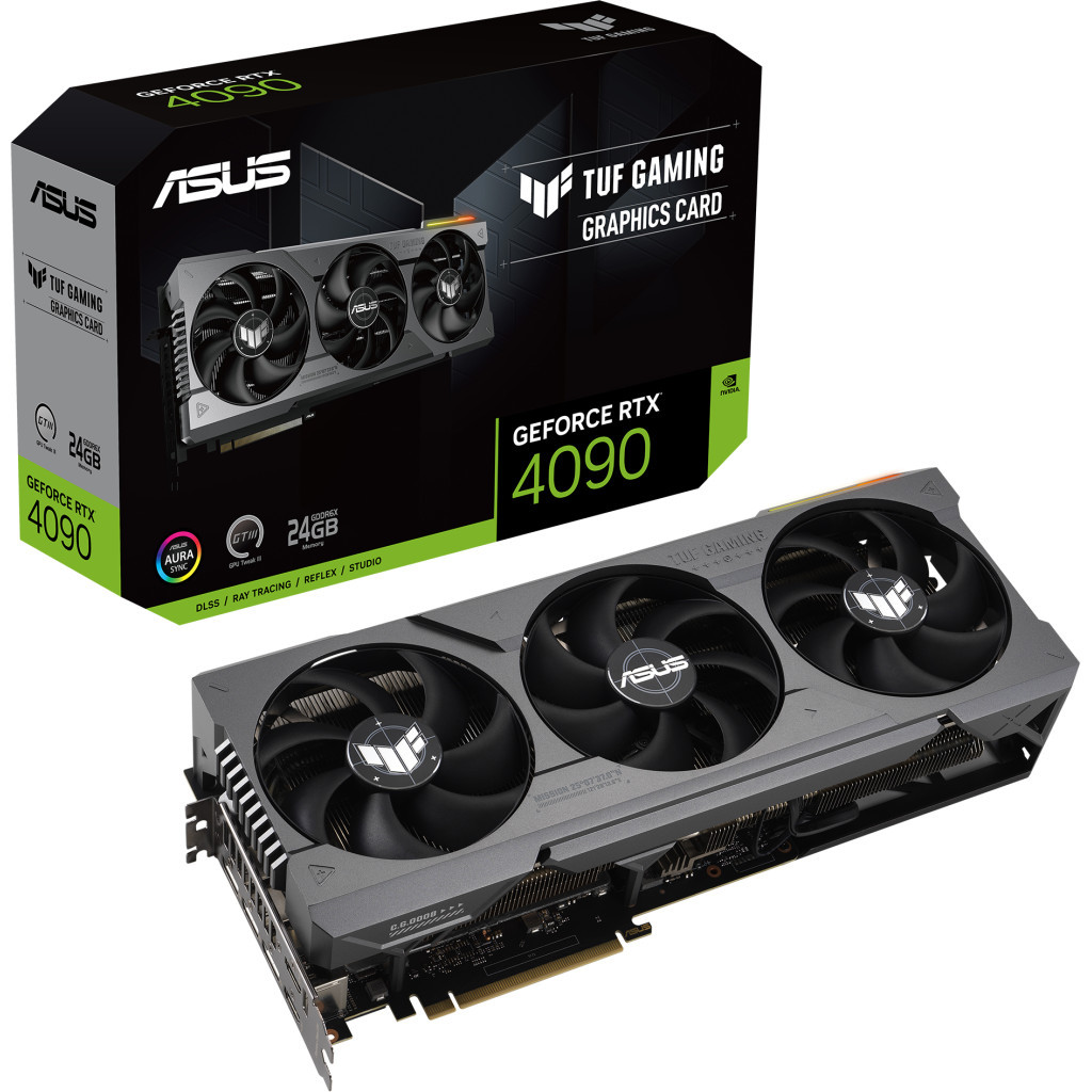 Відеокарта ASUS GeForce RTX4090 24GB TUF GAMING (TUF-RTX4090-24G-GAMING) - зображення 12