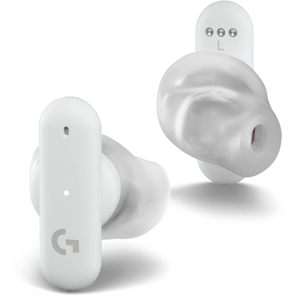 Навушники Logitech FITS True Wireless Gaming Earbuds White (985-001183) - зображення 1
