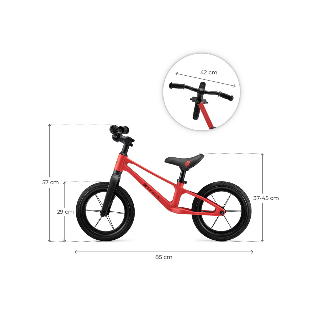 Біговел Kinderkraft Eter Red (KRETER00RED0000) (5902533927210) - зображення 6