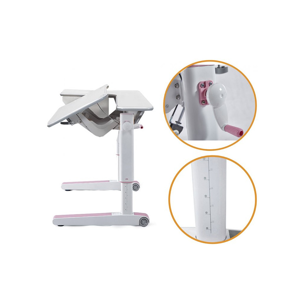 Парта Mealux Woodville Multicolor MG Energy (BD-850 MG/MC Energy) - зображення 8