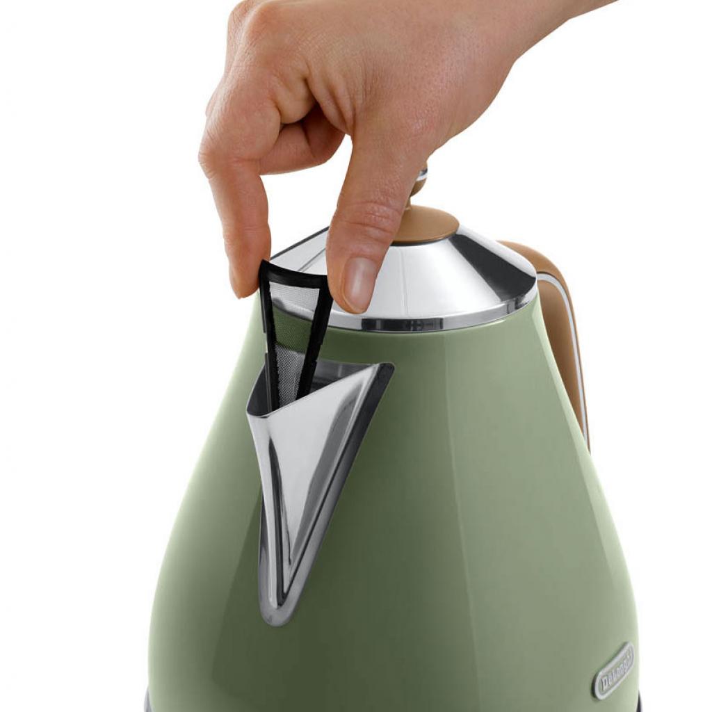 Електрочайник DeLonghi KBOV 2001.GR (KBOV2001.GR) - зображення 5