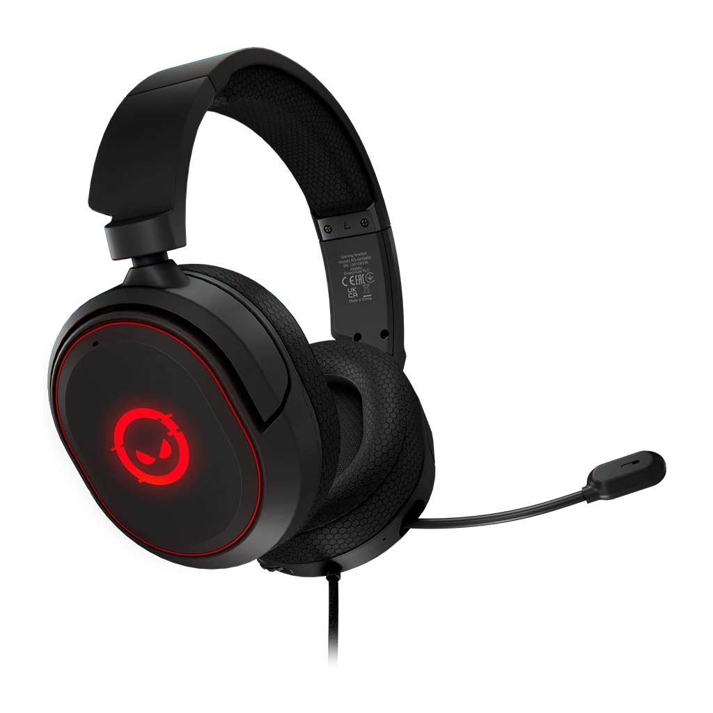 Навушники Lorgar Kaya 460 Gaming RGB USB Black (LRG-GHS460) - зображення 1