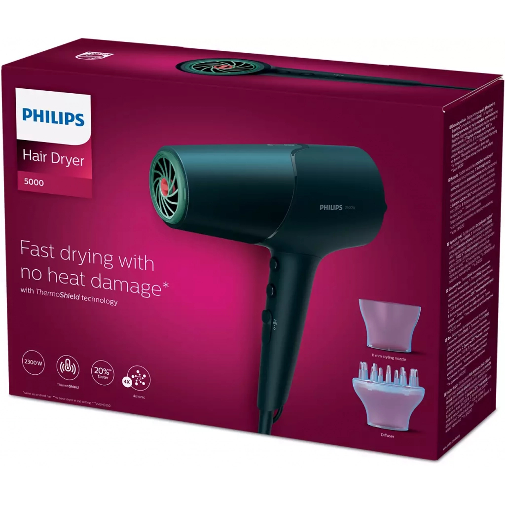 Фен Philips BHD512/00 - зображення 4