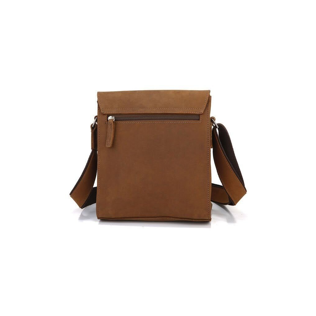 Сумка Vintage З вінтажної шкіри Коричнева (14159) - зображення 5