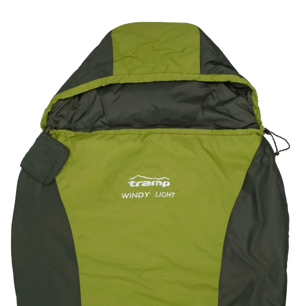 Спальний мішок Tramp Windy Light кокон лівий olive (UTRS-055-olive-L) - зображення 3