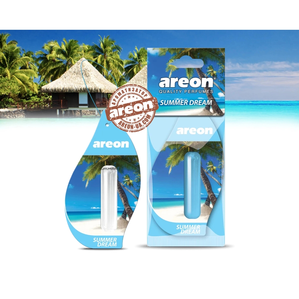 Ароматизатор для автомобіля Areon Summer dream 5мл (77139) - изображение 2