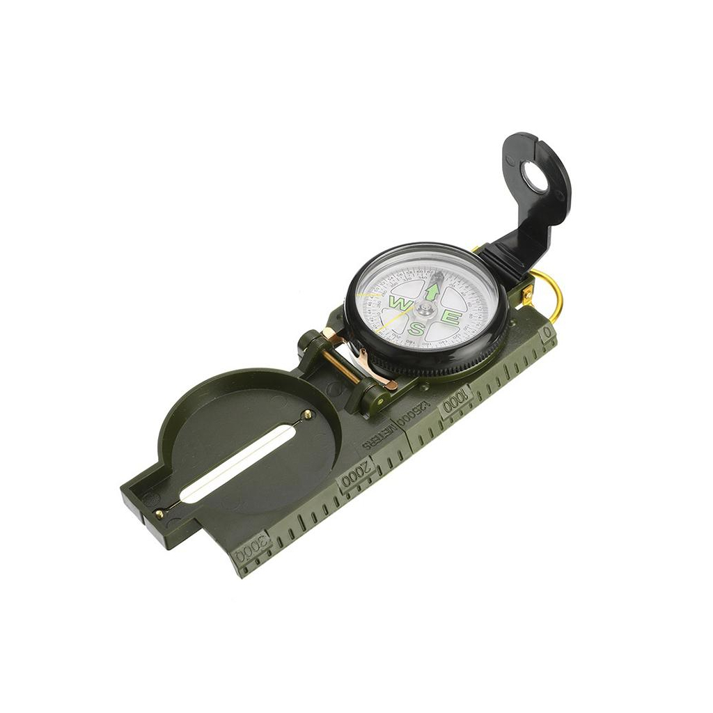 Компас Optima військовий артилерійський гелевий складаний (CMPS-001) - изображение 1