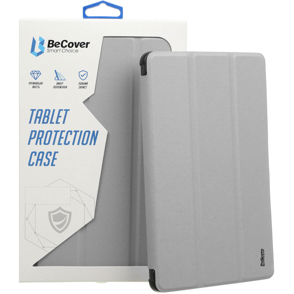 Чохол до планшета BeCover Flexible TPU Mate Samsung Galaxy Tab A8 10.5 (2021) SM-X200 / SM-X205 Grey (708380) - зображення 1