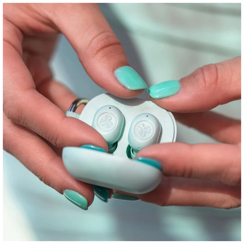 Навушники Jlab JBuds Mini Mint Green (IEUEBJBMINIRMNT124) - зображення 7
