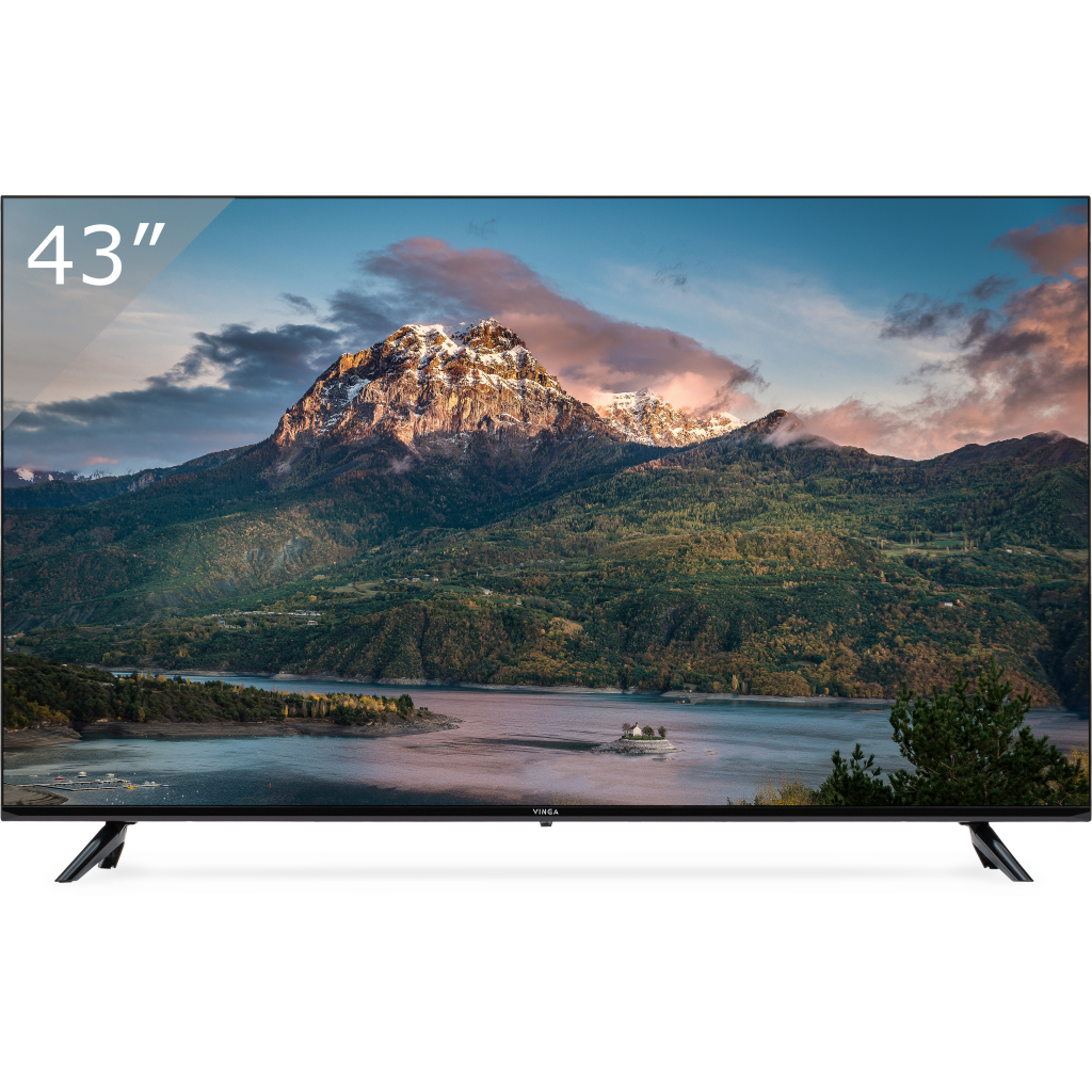 Телевізор Vinga L43FHD25B - зображення 1
