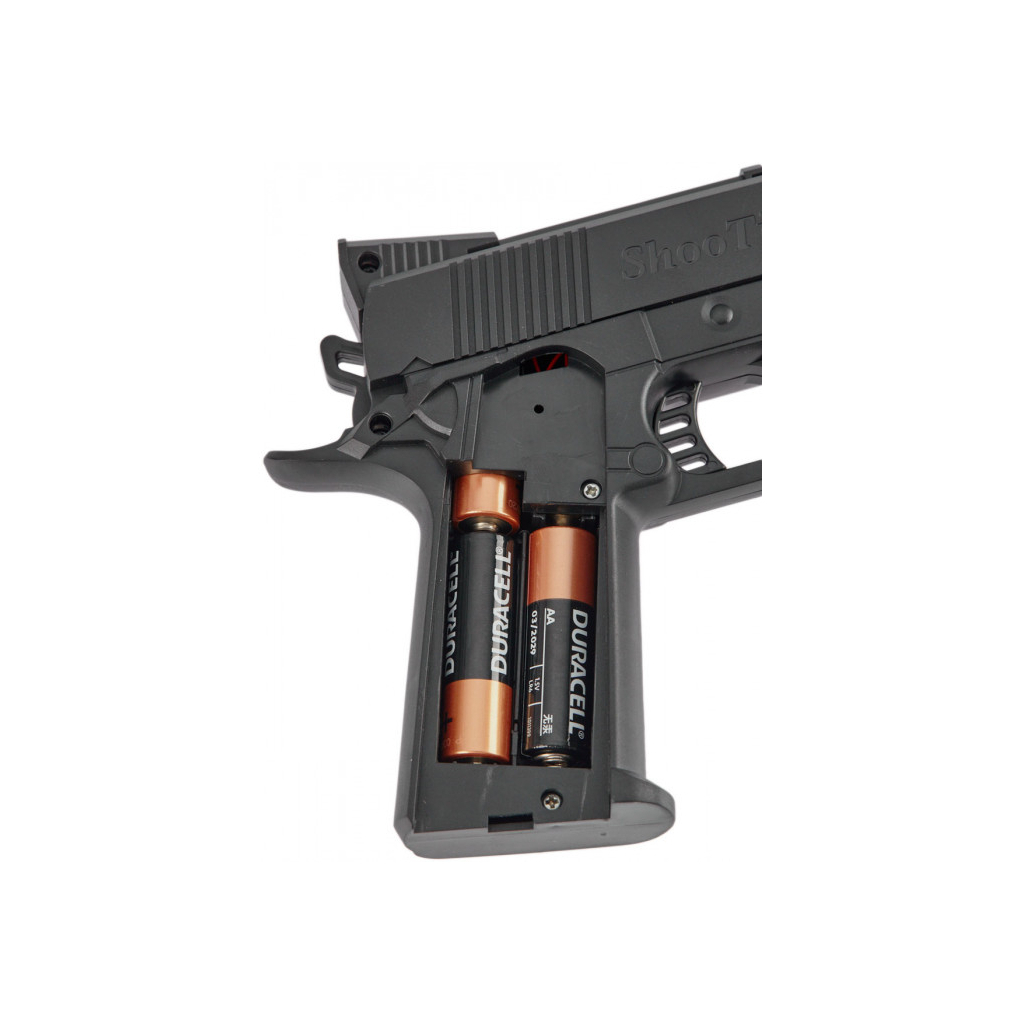 Іграшкова зброя ZIPP Toys Пістолет світлозвуковою Colt 1911 чорний (828B) - зображення 4