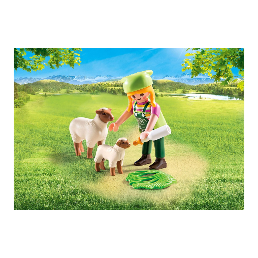 Конструктор Playmobil Special plus Фермерка з овечками (9356) - зображення 2