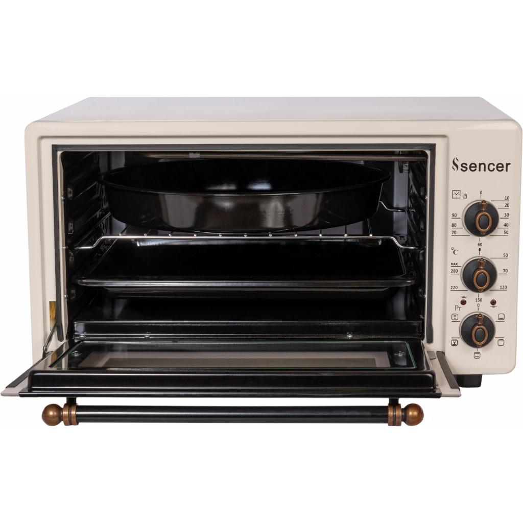 Електропіч Sencer MF 46E24 Beige Rustic - зображення 4