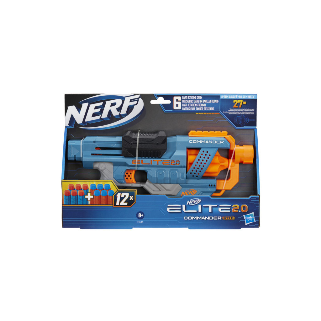 Іграшкова зброя Hasbro Nerf Elite 2.0 Командер (E9485) - зображення 2