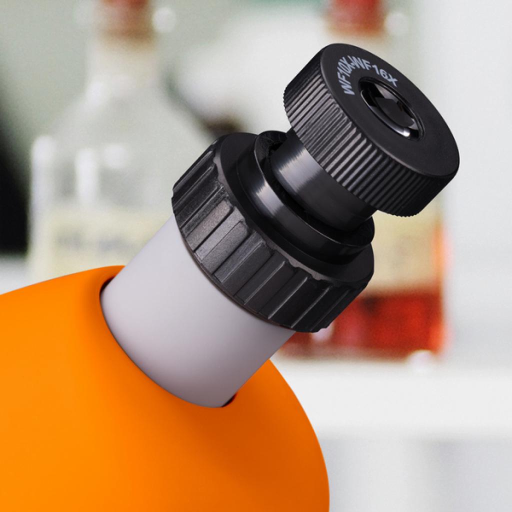 Мікроскоп Bresser Junior 40x-640x Orange + кейс (926813) - зображення 4