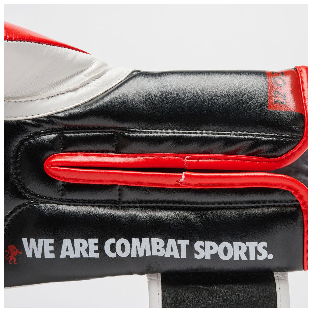 Боксерські рукавички Leone GN333 Logo WACS Black 10 унцій (GN333_Black_10oz) - зображення 8