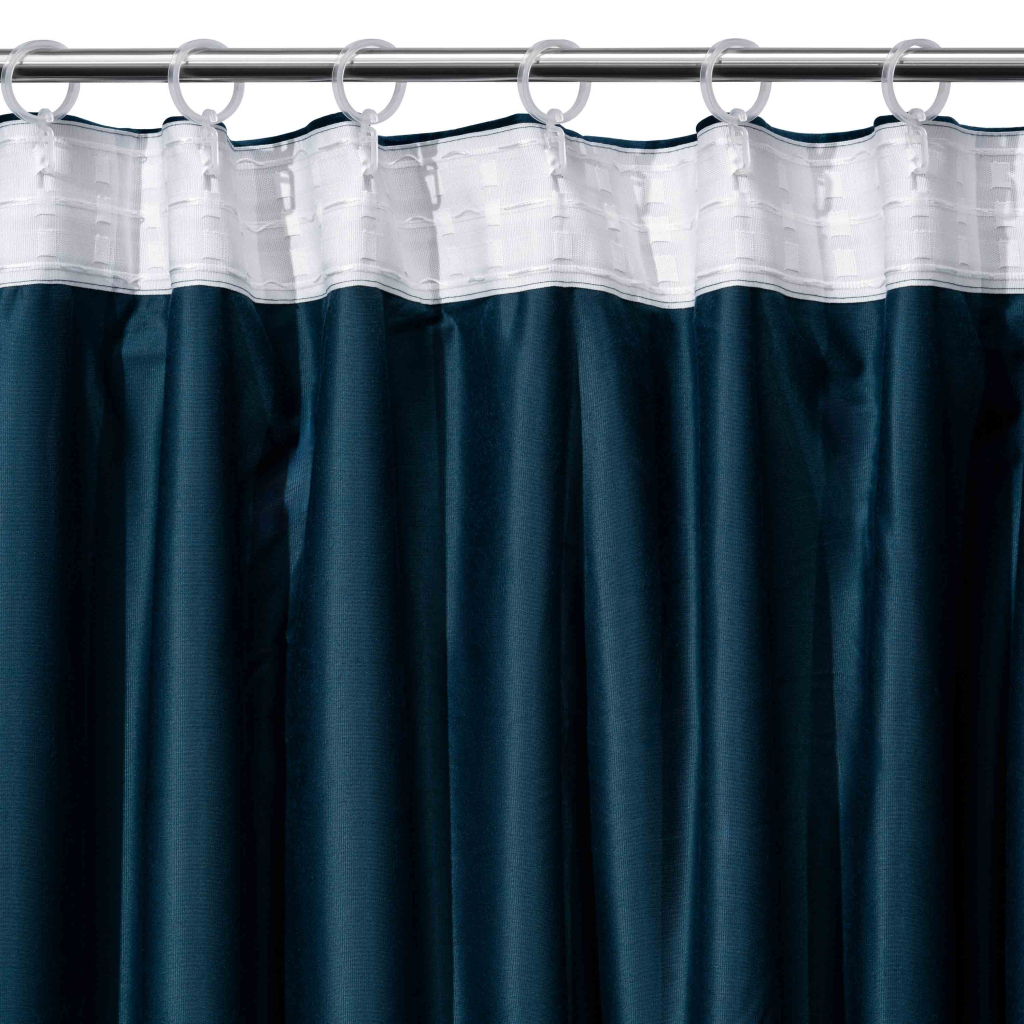 Штора Ardesto велюр 100% поліестер,150х270 см синій темний (ART1030NA) - зображення 4