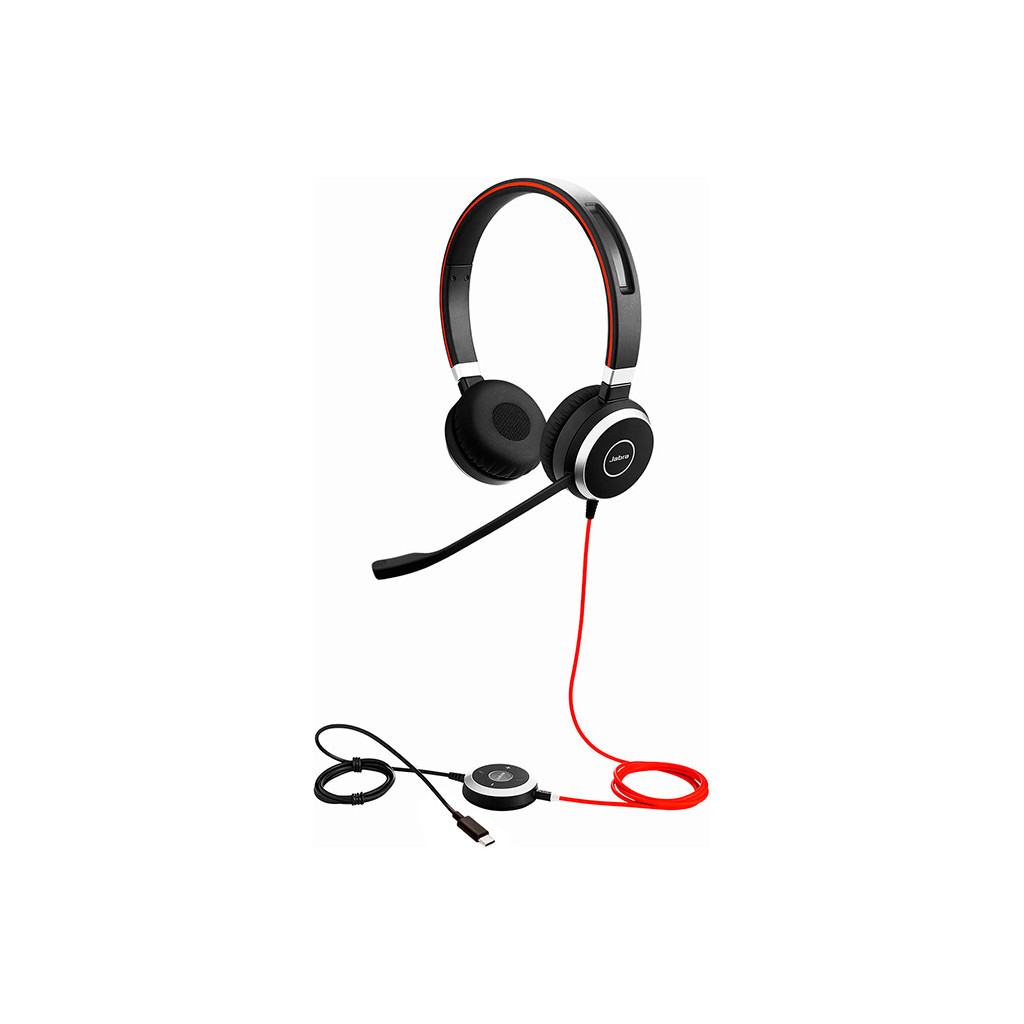 Навушники Jabra Evolve 40 MS Stereo USB-C (6399-823-189) - зображення 1