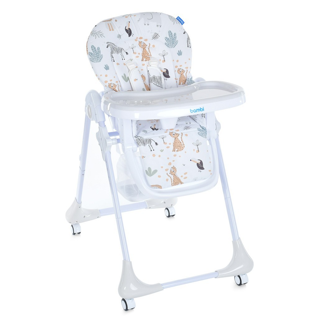 Стілець для годування Bambi M 3233 zoo beige - зображення 1