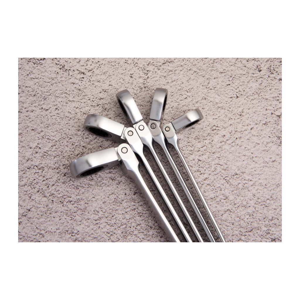 Ключ KING TONY комбінований з тріскачкою 12 шт. (13012MR) - зображення 4