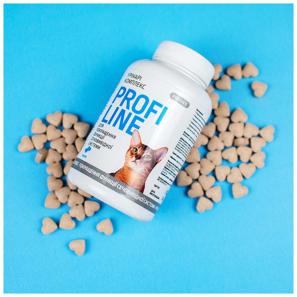Вітаміни для котів ProVET Урінарі для поліпшення функції сечовивідної системи 180 табл. (4823082431670) - зображення 3