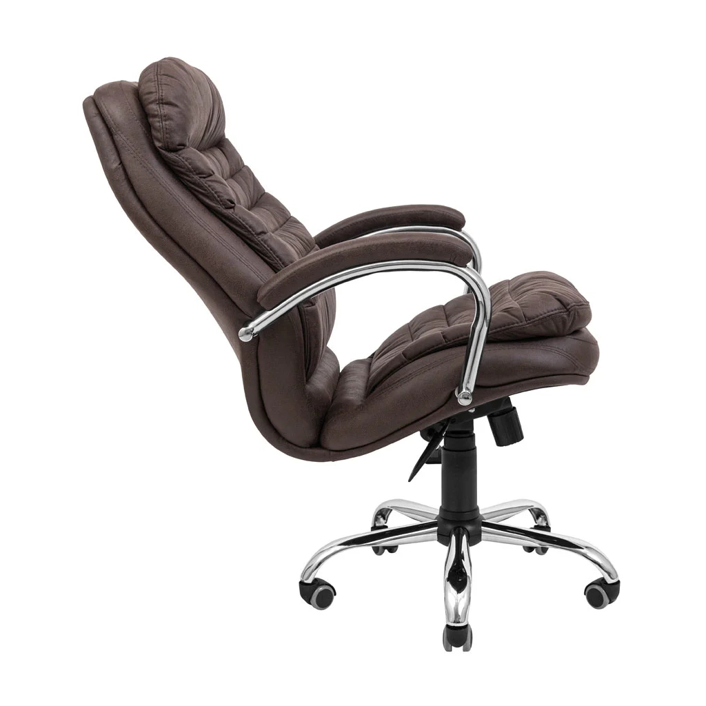 Офісне крісло Richman Валенсія Хром П4 M-2 (Anyfix) Амелі Браун (R00000049726) - зображення 4