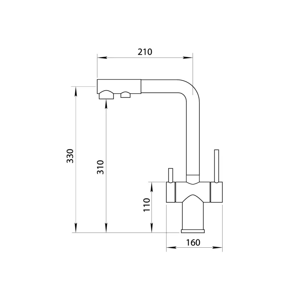 Змішувач Nett FWB-33 - зображення 7